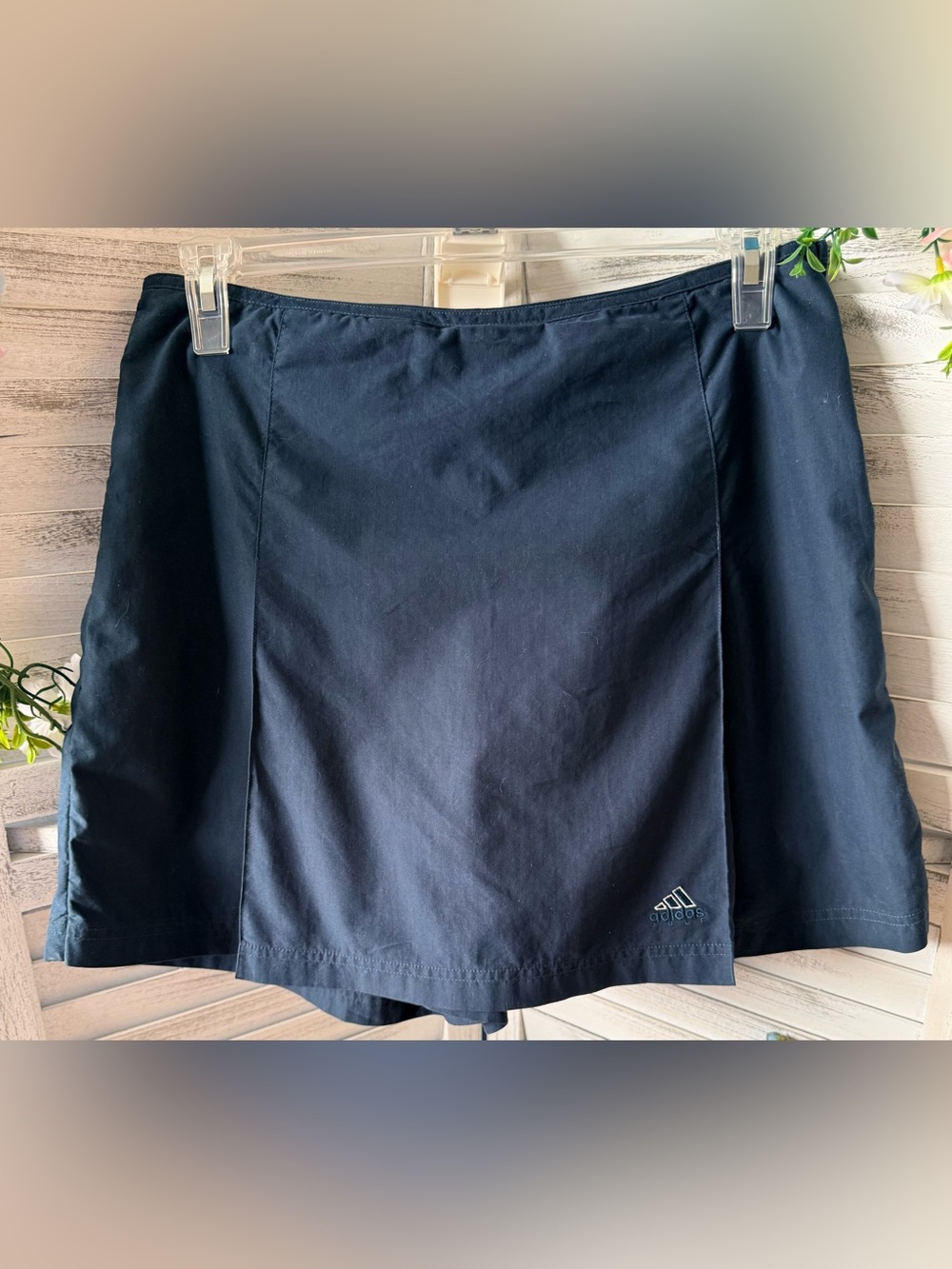 Vintage Y2K Adidas Golf Skort Navy Blue Size 14 Tennis Athletic Skirt Shorts